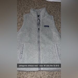 Patagonia sherpa vest